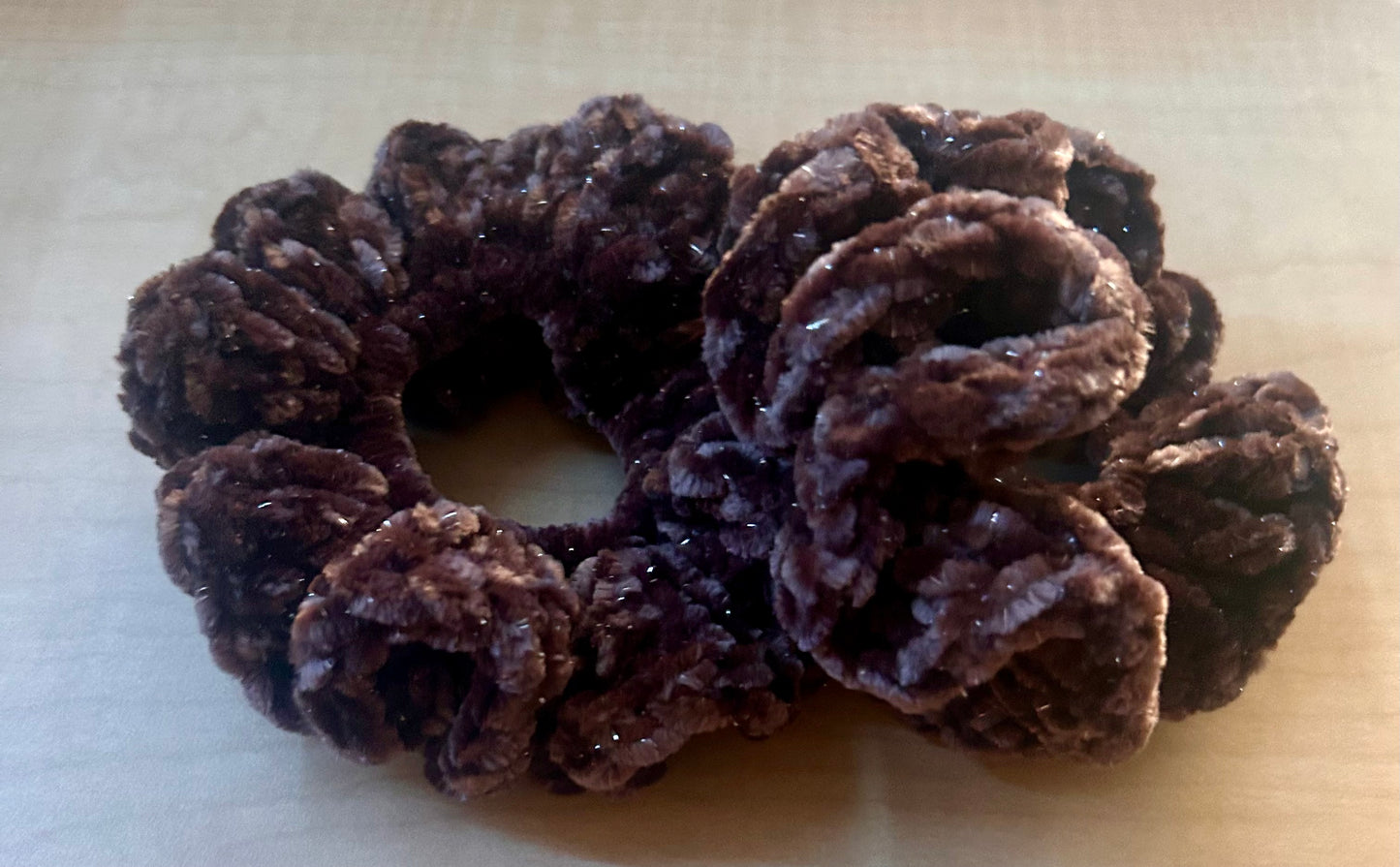 Velvet Sparkle Scrunchies