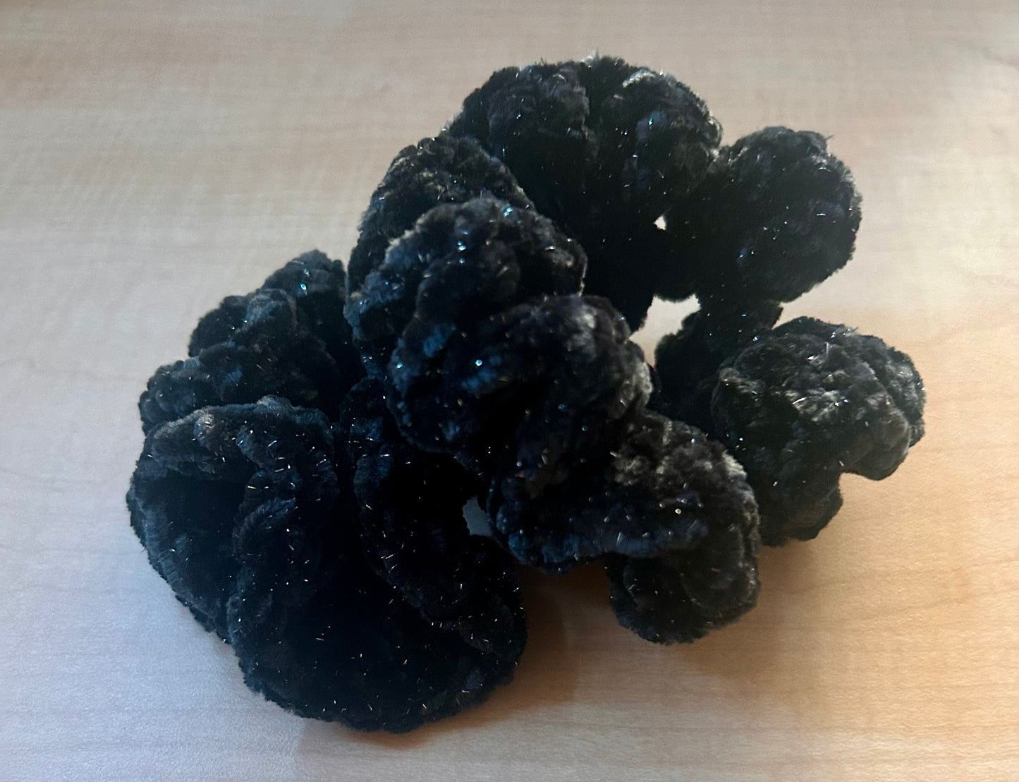 Velvet Sparkle Scrunchies
