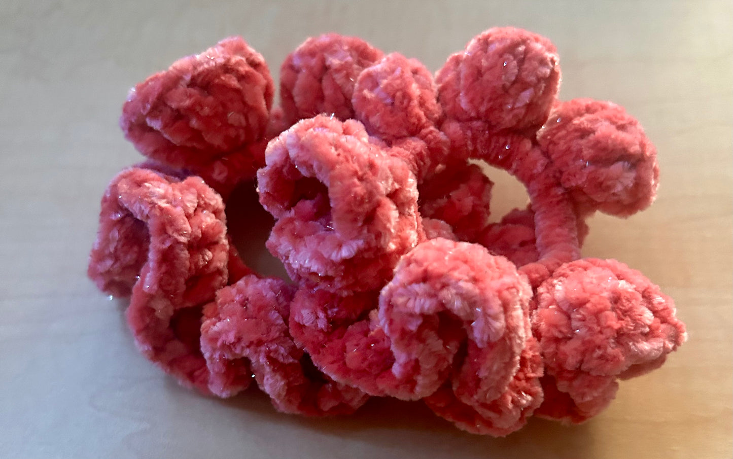 Velvet Sparkle Scrunchies