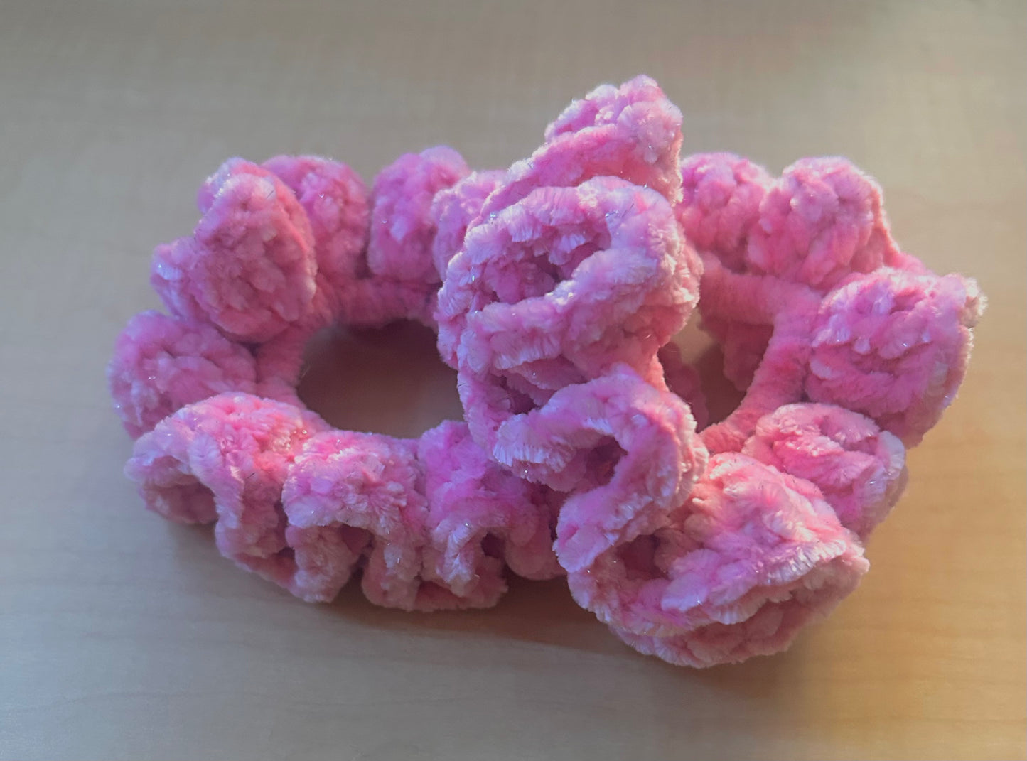 Velvet Sparkle Scrunchies